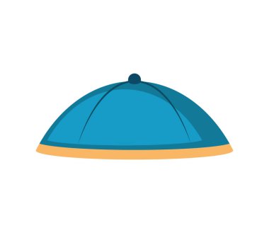 kippah geleneksel illüstrasyon vektörü izole