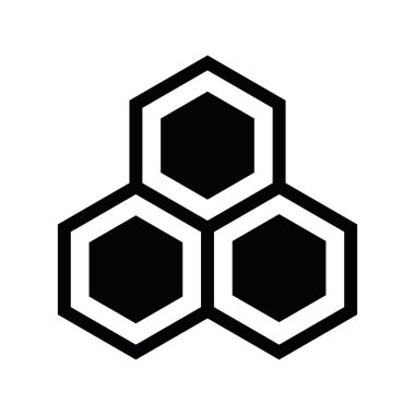 bal peteği resim vektörü izole edildi