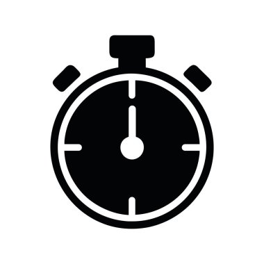 Saat simgesi resimleme vektörü izole edildi