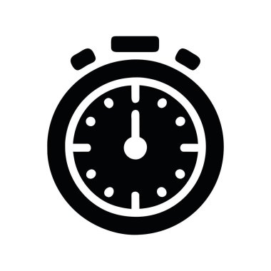 Saat simgesi resimleme vektörü izole edildi