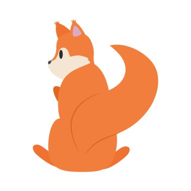 sincap şirin tasarım vektörü izole edildi