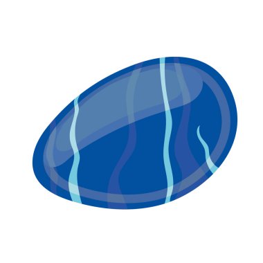 lapis lazuli taş illüstrasyon vektörü izole