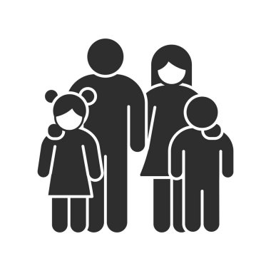 aile grup simgesi vektörü izole edildi