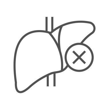 İnsan organı vektörünün anoreksi simgesi izole edildi