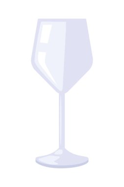 kristal tempranillo bardak vektörü izole