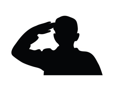 Polis silueti tasarımı çizimi izole edildi