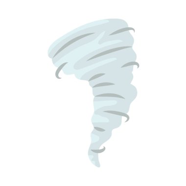 Kasırga gökyüzü simgesi çizimi