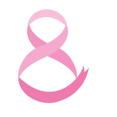 Kadınlar için sekizinci kurdele çizim tasarımı