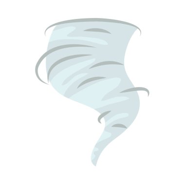 Beyaz arkaplan resimlerinde kasırga