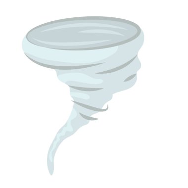 Kasırga izole tasarım illüstrasyon vektörü