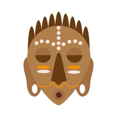 Nijerya maske süsleme tasarımı