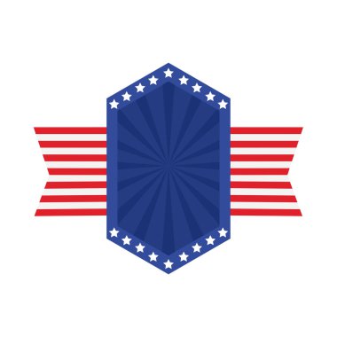 başkanlar günü izole edilmiş illüstrasyon tasarımı