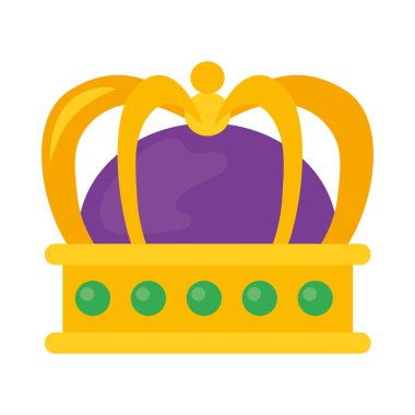 Mardi Gras Taç Çizim Tasarımı