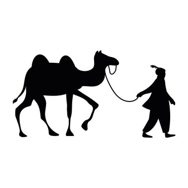 İsrail Miraj seyahat illüstrasyon tasarımı