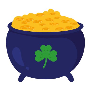 Aziz Patrik Günü Kazanı ve Bozuk Para Çizimi