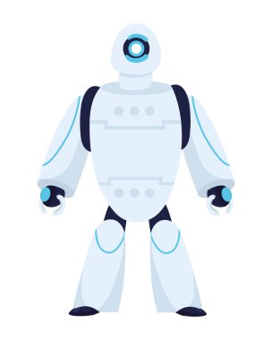 Gelişmiş robot makine illüstrasyon vektörü