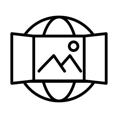 sanal gerçeklik fotoğrafçılığı izole edilmiş simge