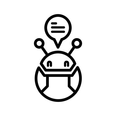 Sohbet robotu müşteri çizimi tasarımı