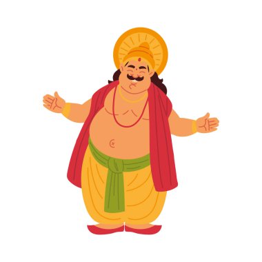 Onam Festivali 'nin mahabali karakteri izole edildi