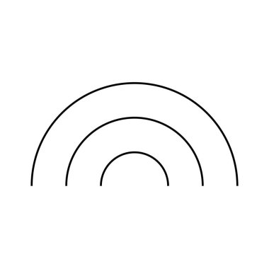 gökkuşağı Geometrik Şekil tasarım simgesi