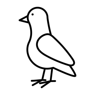 dove animal g style icon clipart