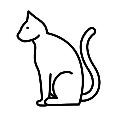 kedi hayvan G biçimi simgesi