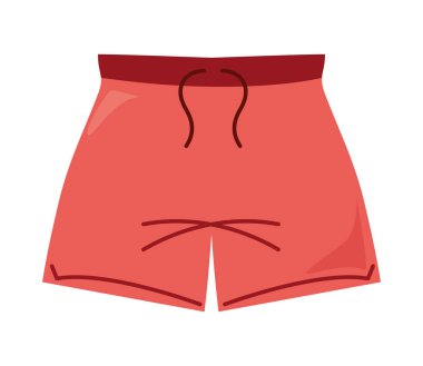 bahar giysisi şortu izole edilmiş simge