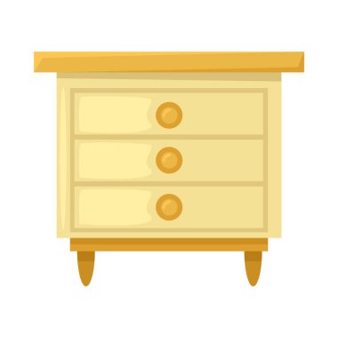 başucu tablo ev ögesi izole