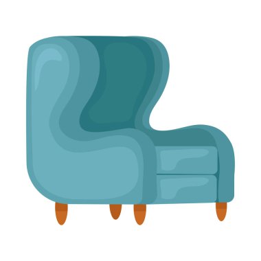 Koltuk ev ögesi izole tasarımı