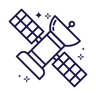 uydu anten minimalist uzay keşfi izole edildi