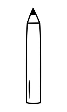 göz kalemi makyaj el çizimi element simgesi