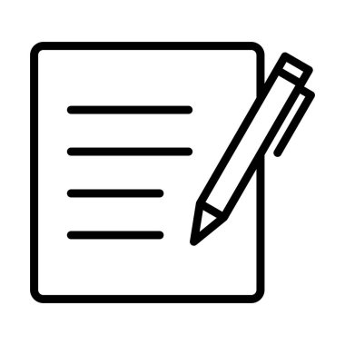 Kağıt kişi satırı simgesi izole ediliyor