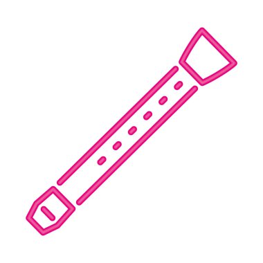 neon ışıklı flüt müziği izole edildi