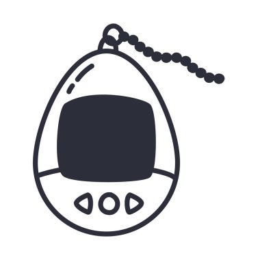 Sanal evcil hayvan, klasik, izole edilmiş.