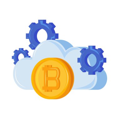 Bitcoin kripto para birimi bulut hesaplaması izole