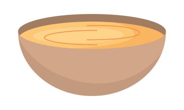 Arap yemeği kil çömlek ikonu izole