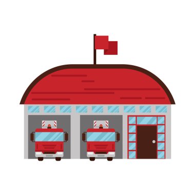 İtfaiyeci istasyonu dış tarafı izole edildi.