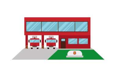 İtfaiye ve itfaiye istasyonları izole edildi.