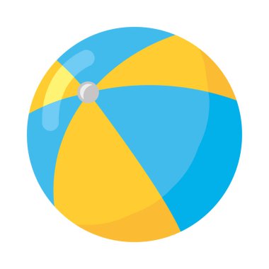 Plastik top bebek oyuncağı izole edilmiş simge