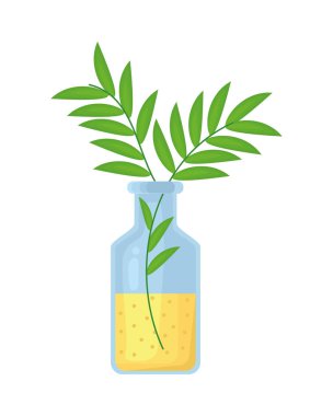 ayurvedic bitkisel ilaç izole tasarım