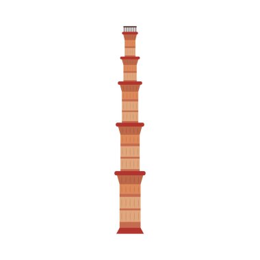 qutub minar Hint izole tasarımı