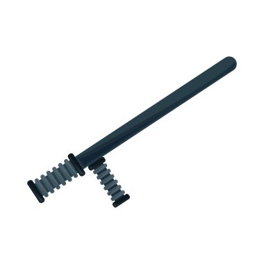 Hapishane gardiyanı batonu izole edildi