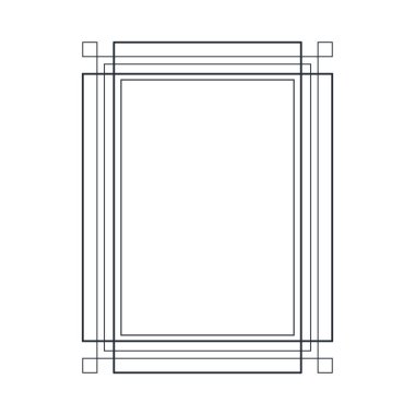 tek renkli çerçeve minimalist izole tasarım