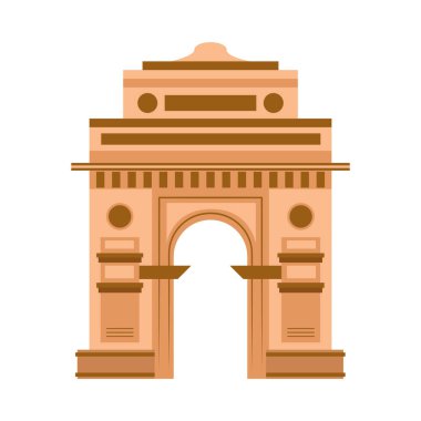 Hindistan 'ın ön görüntüsünün kapısı izole edildi