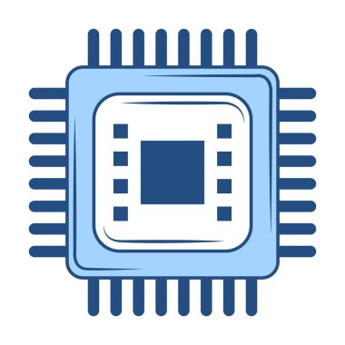 devre teknolojisi elektronik sistemi izole edilmiş simge