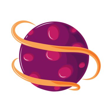 uzay gezegeni kaşifi izole edilmiş tasarım