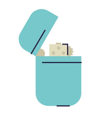 Modern seyahat traş takımı tasarımı