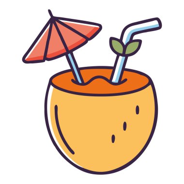 Yenilenen tropikal içecek.