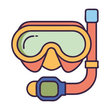 Sualtı keşfi için şnorkelleme ekipmanları