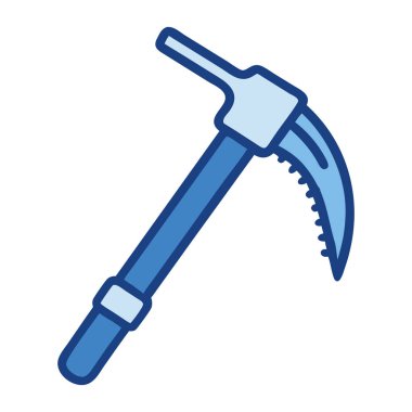 Kışın dağcılık ve buz tırmanışında kullanılan güçlü buz kıracağı aracı